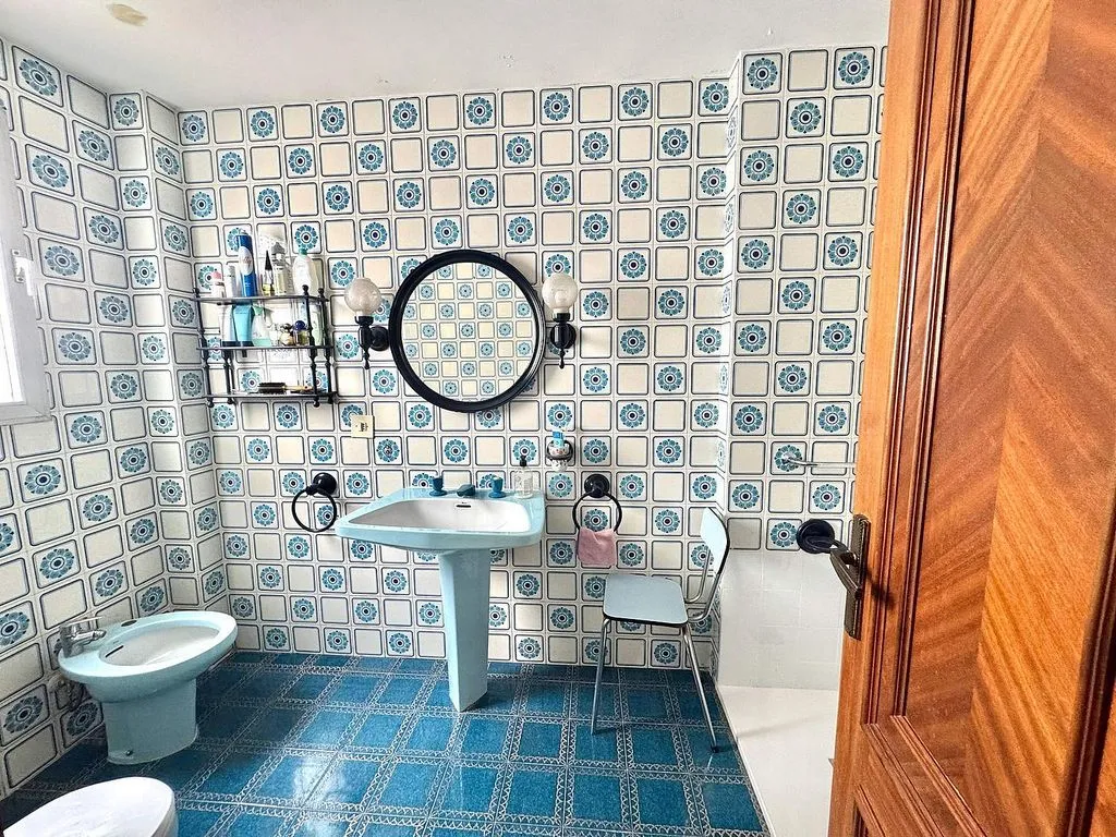 Salles de bain - Apartment with Balcón in Gandía