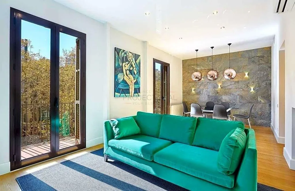 Séjour - Luxury Flat in Eixample, Barcelona
