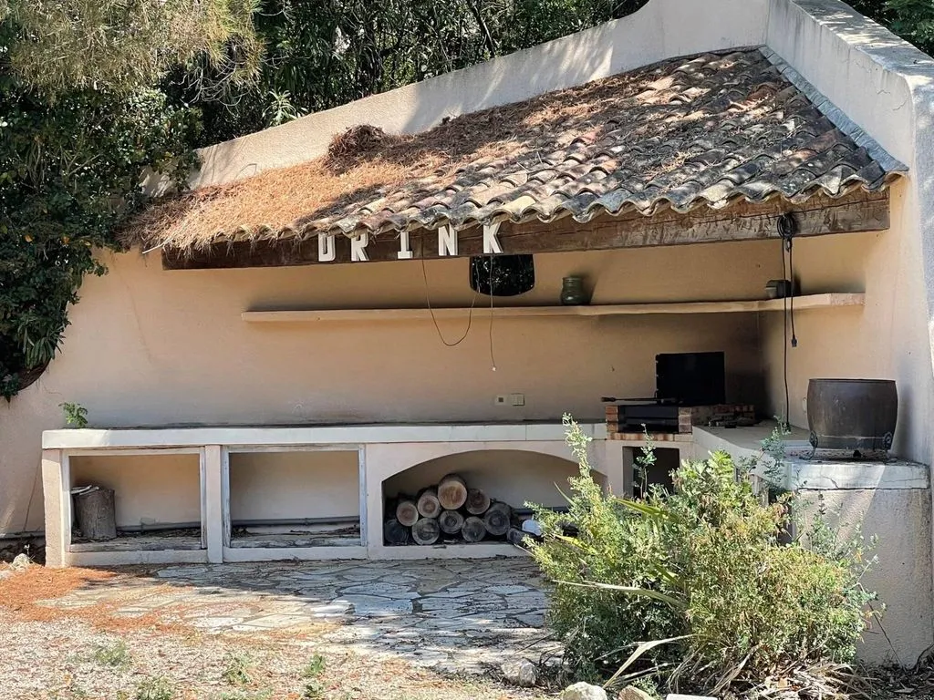 Terrasse - Villa de Famille avec Piscine au Calme à Sainte-Maxime