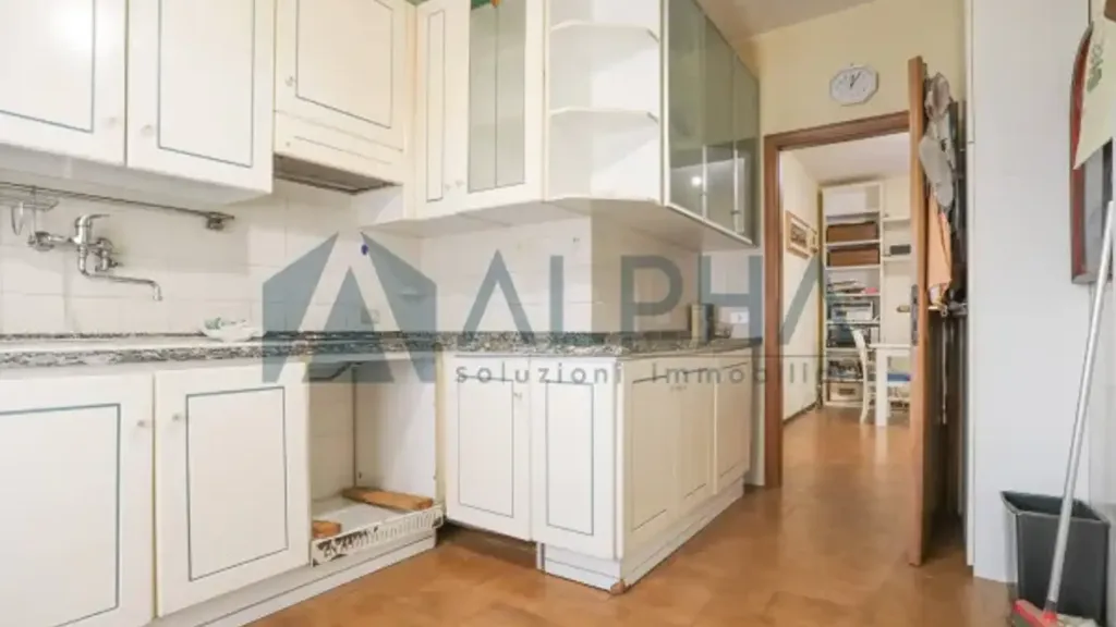 Cuisine - Trilocale with Balcony and Veranda in Cesena