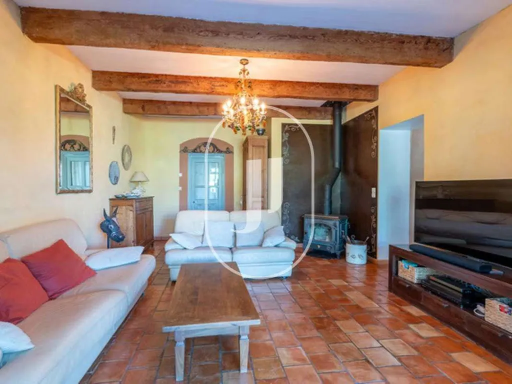 Séjour - Bastide du 19ème Siècle avec Piscine à Cabriès