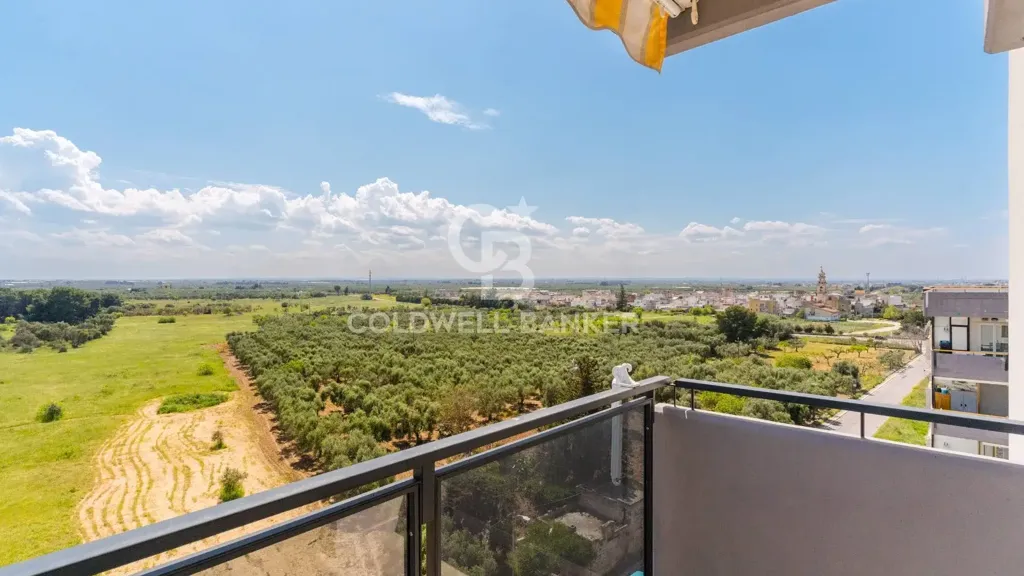 Balcony - Efficient Apartment with Triple Exposure in Bari