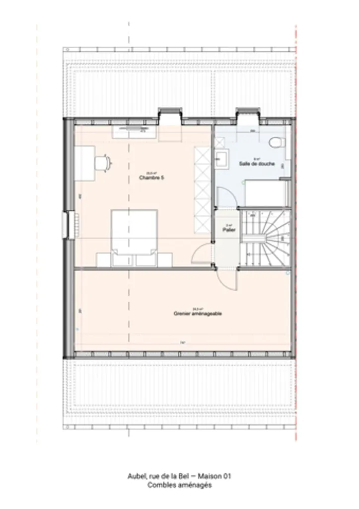 Plaan - New House with Solar Panels in Aubel