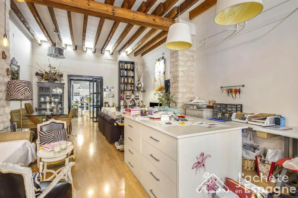 Köök - Charming Flat with High Ceilings in Alicante Centre