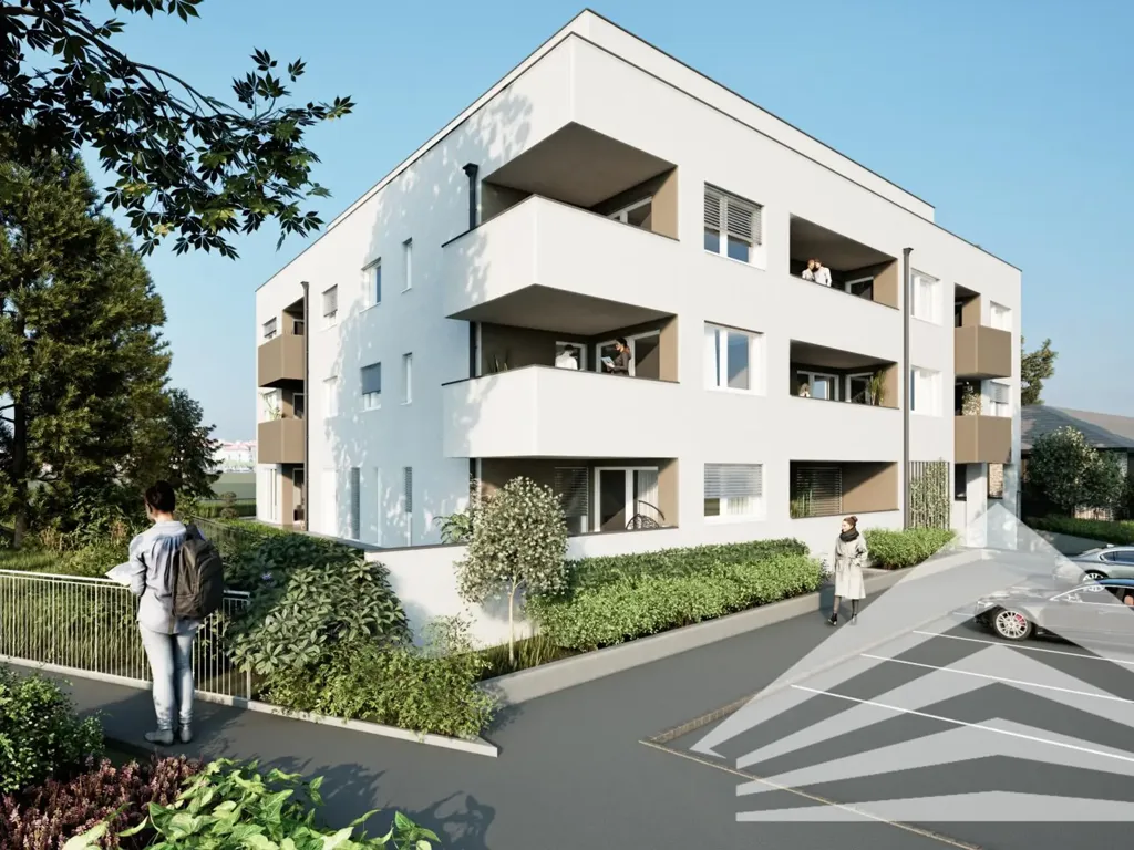 2-Bedroom New Build Flat with Loggia in Perg