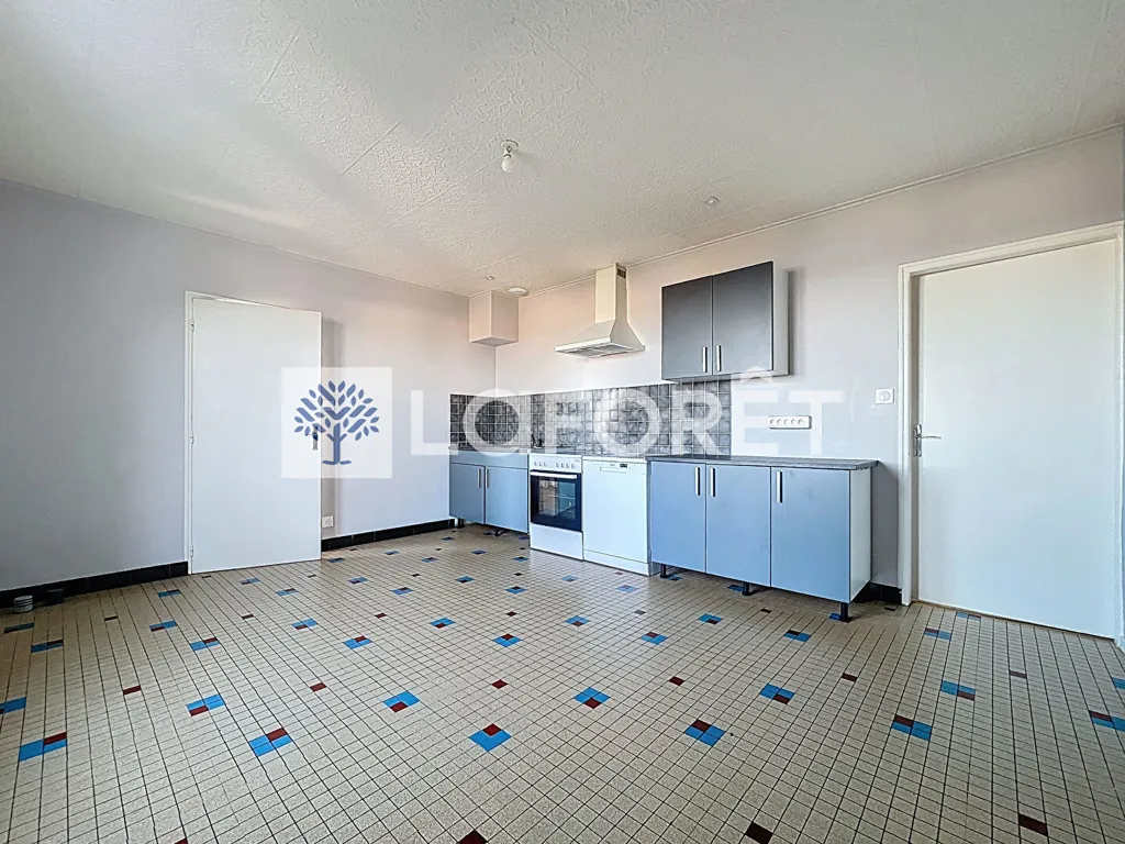 Cucina - Flat with Balcony and Terrace in Moncoutant
