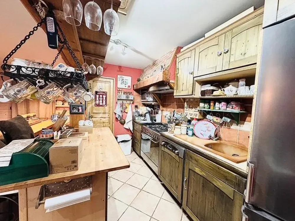 Cuisine - Maison de village en pierre au cœur du Haut Verdon