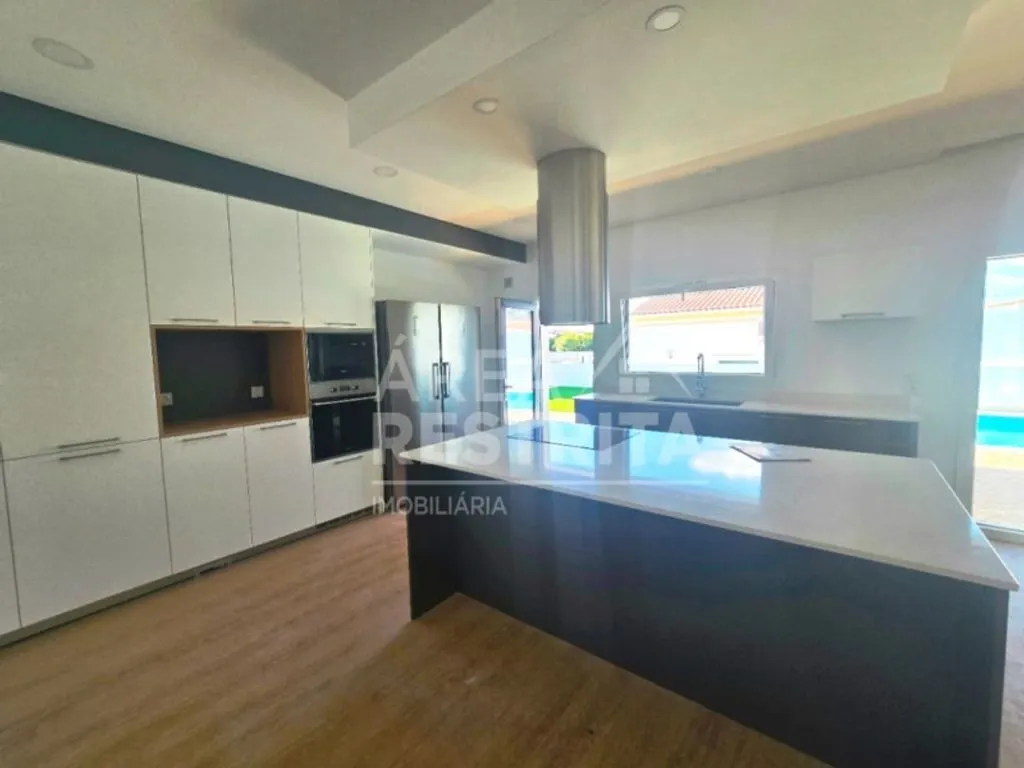 Köök - Luxury Detached House with Pool in Setúbal