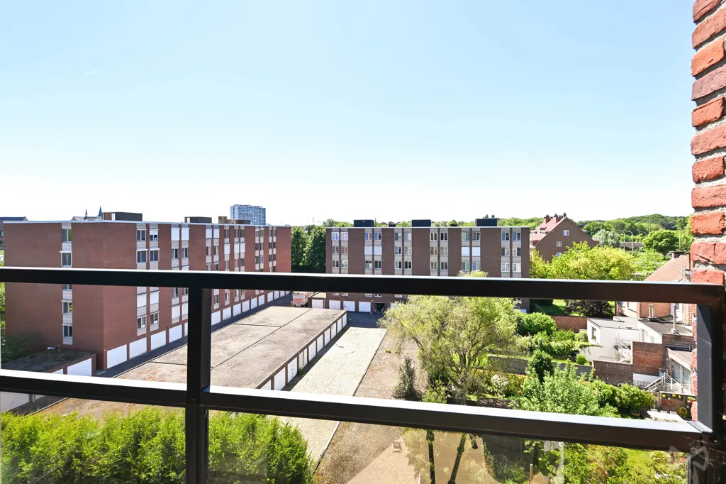 Balcon - Studio Rénové avec Vue sur Jardin à Leuven