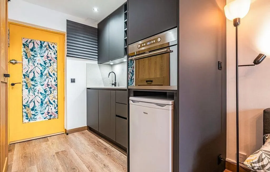 Köök - Renovated Studio with Terrace in Benalmádena