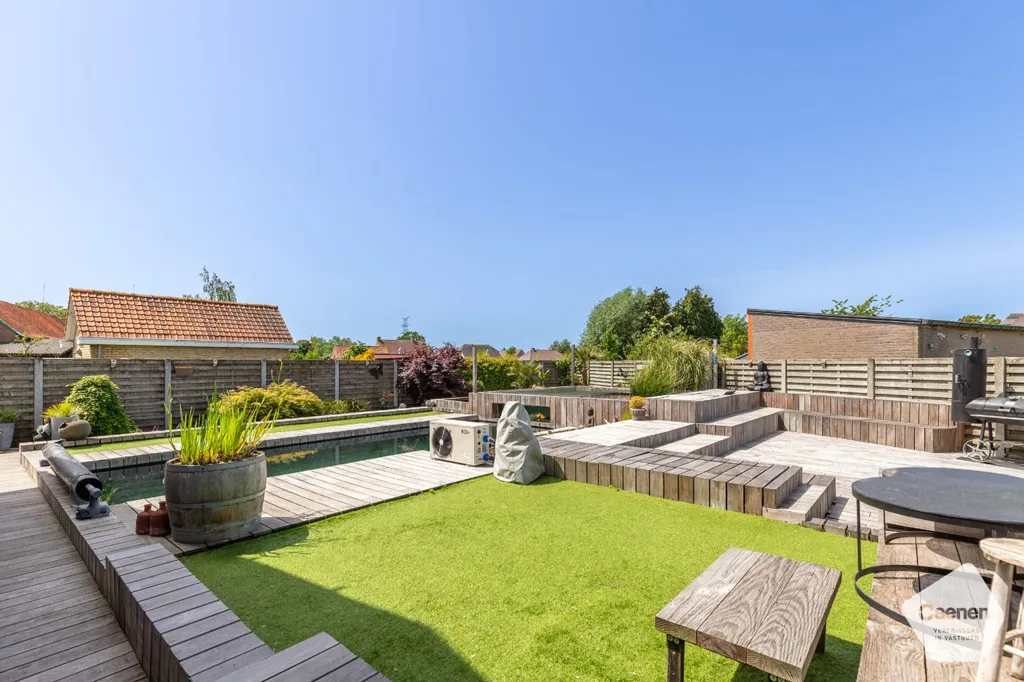Aed - Modern Bungalow with Pool in Zedelgem