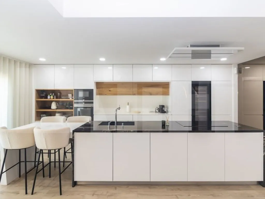 Köök - Luxury Duplex with Private Parking in Montijo