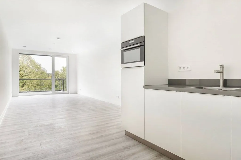 Cuisine - Luxury 1-Bedroom Apartment with Private Outdoor Space in Rhoon