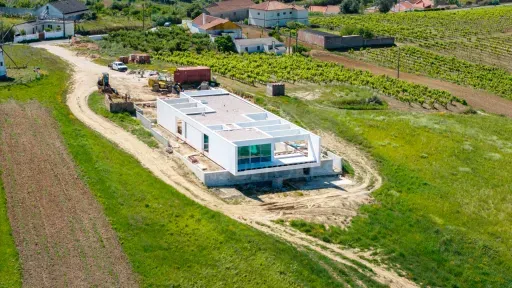 Õhuvaade - Contemporary House with Pool in Carvalhal