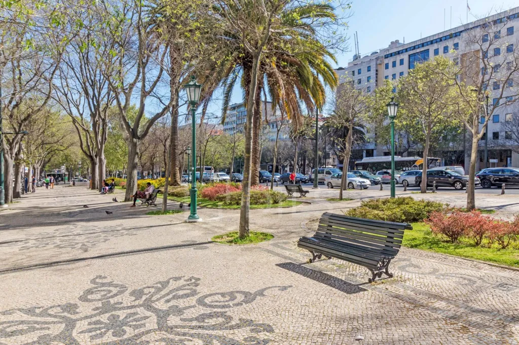 Duplex Apartment with Terrace on Avenida da Liberdade, Lisbon