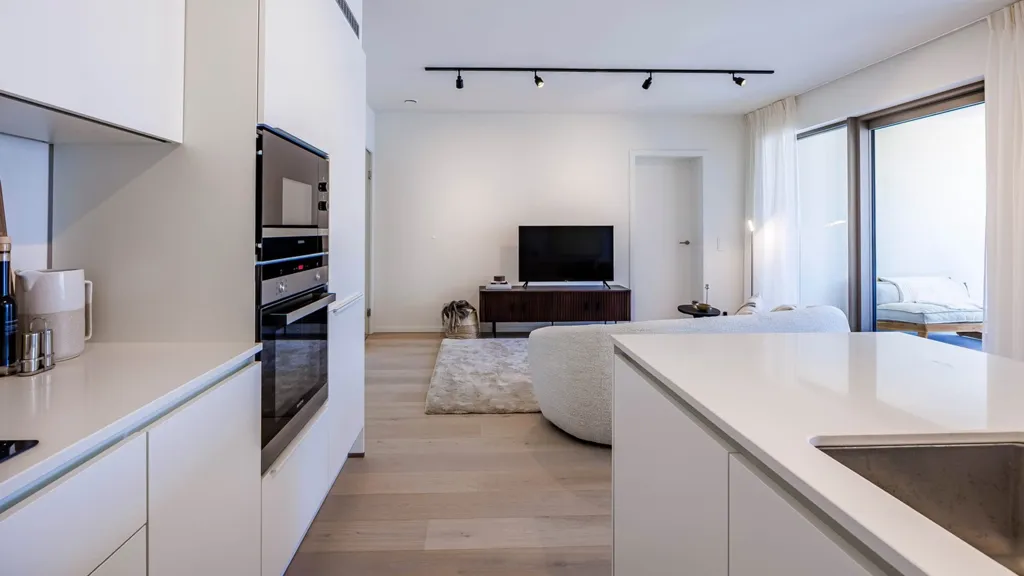 Cuisine - Appartements Moderne avec Vue Mer à Ostende