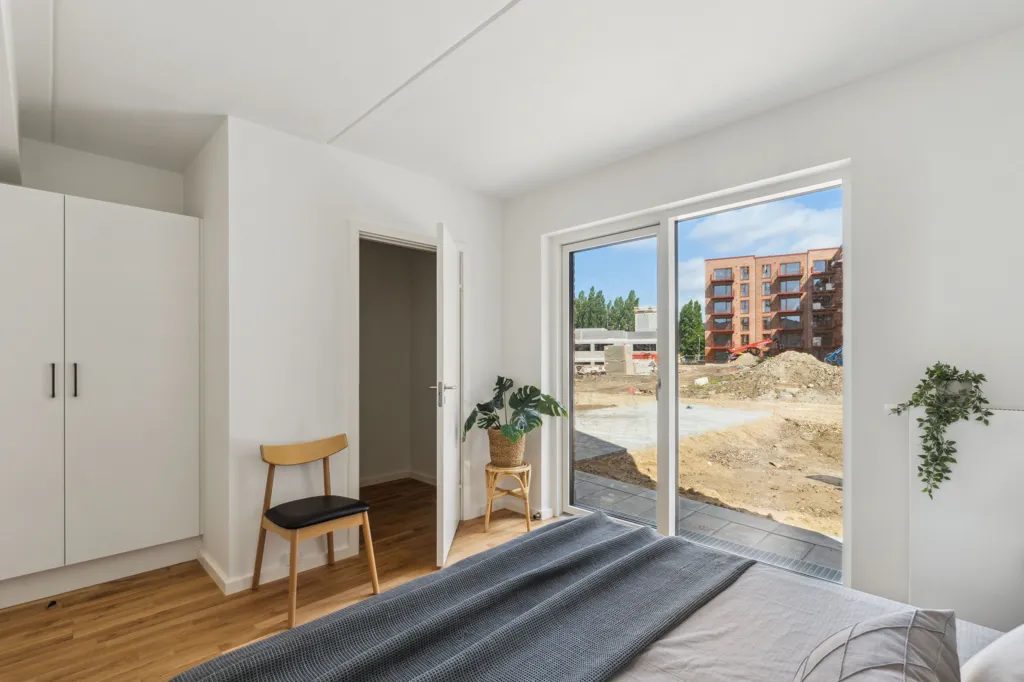 Camere da letto - 3-Bedroom Flat with Balcony in Brøndby