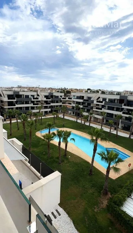 Vue aérienne - Penthouse with Pool and Terrace in Orihuela Costa
