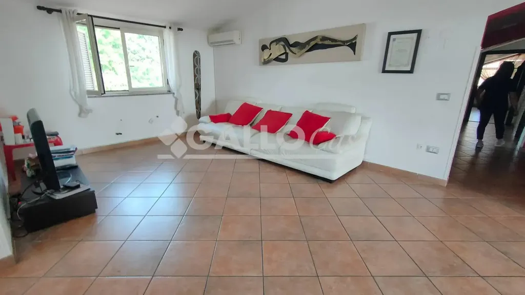 Living Room - Mansard Apartment with Balcony in Paola