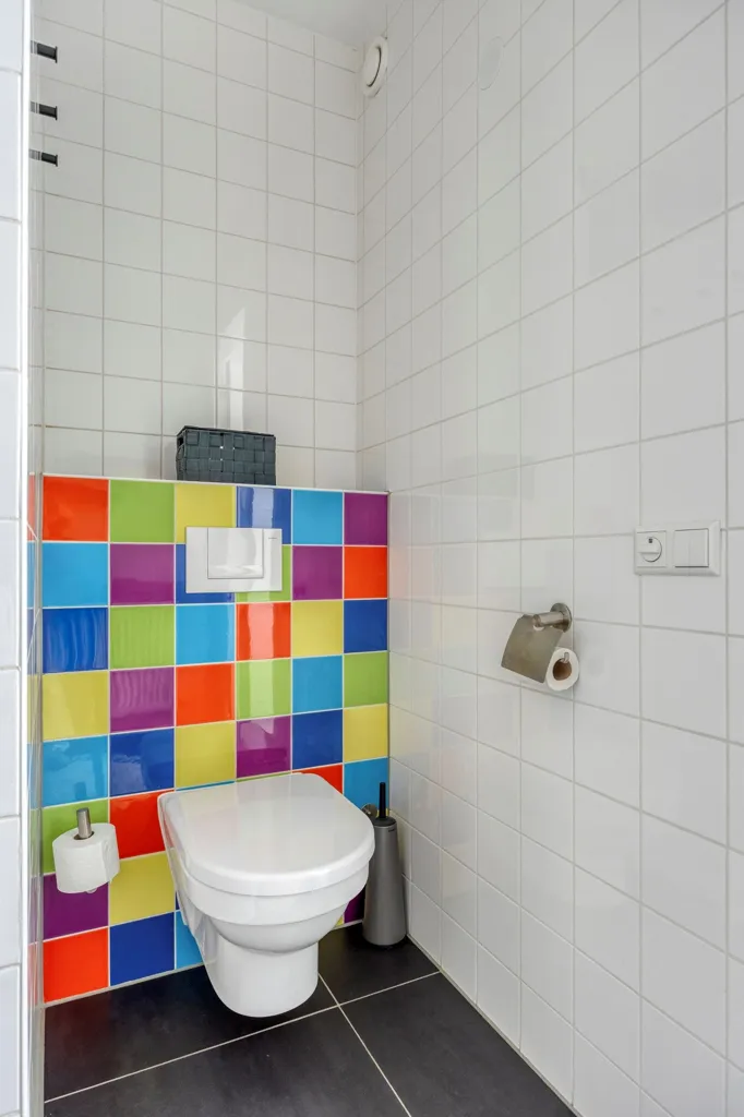 Salles de bain - Semi-Detached House with Panoramic Views in Leiderdorp