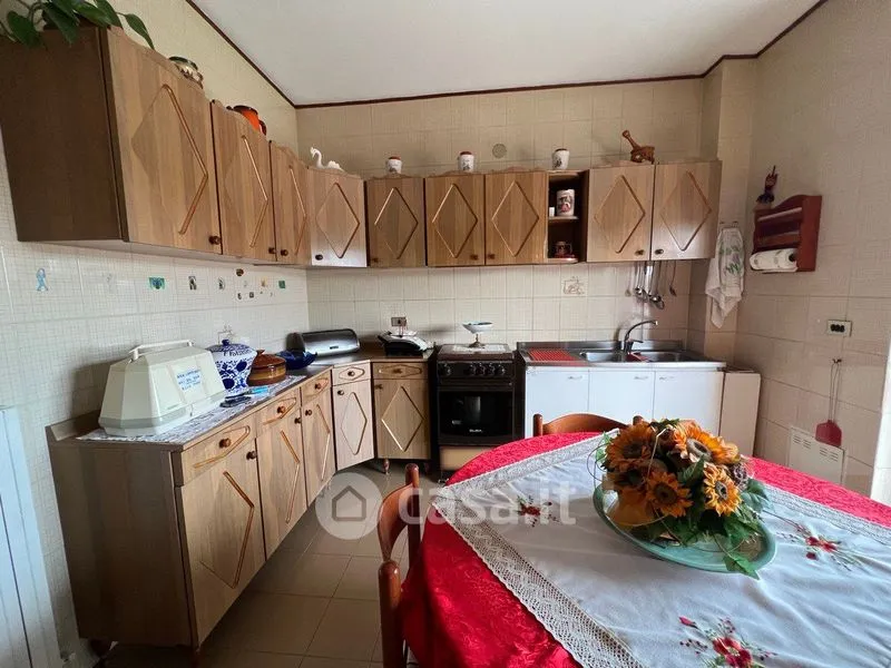 Köök - Apartment with Balcony and Terrace in Crotone