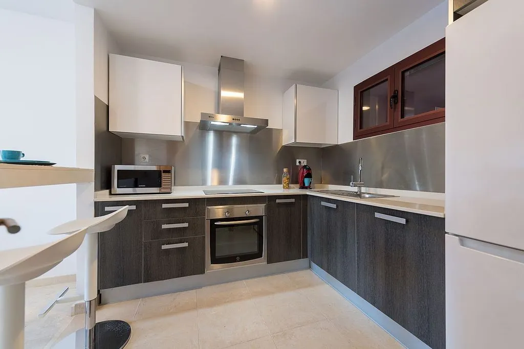 Kitchen - Modern Flat with Terrace in Guanarteme