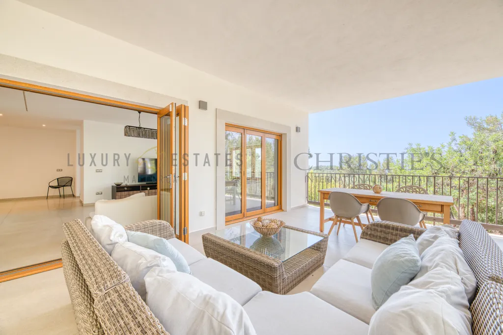 Terrasse - Country Home with Panoramic Views in Establiments