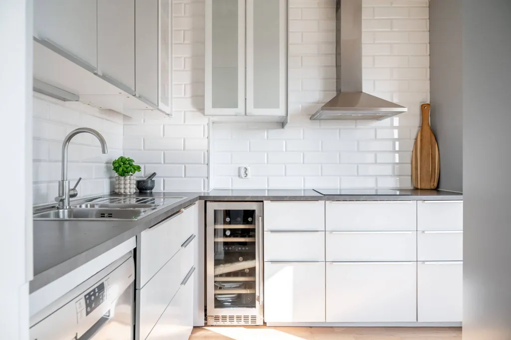 Cucina - Bright Apartment with Modern Features in Helsingborg