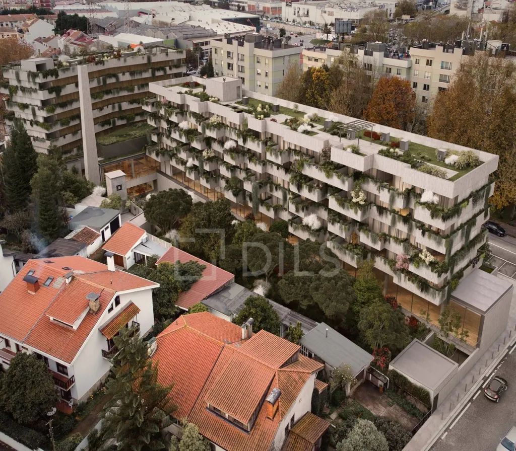 Õhuvaade - Apartment with Balcony in Porto