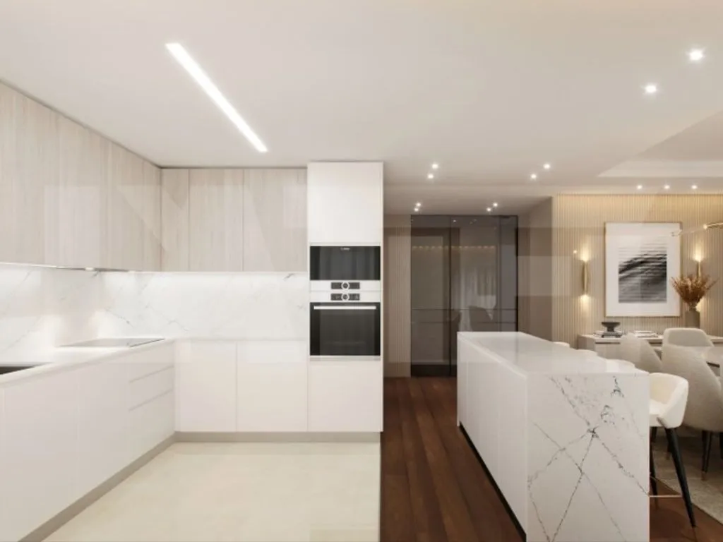 Köök - Luxury Flat with Terraces in Vale de Flores, Almada