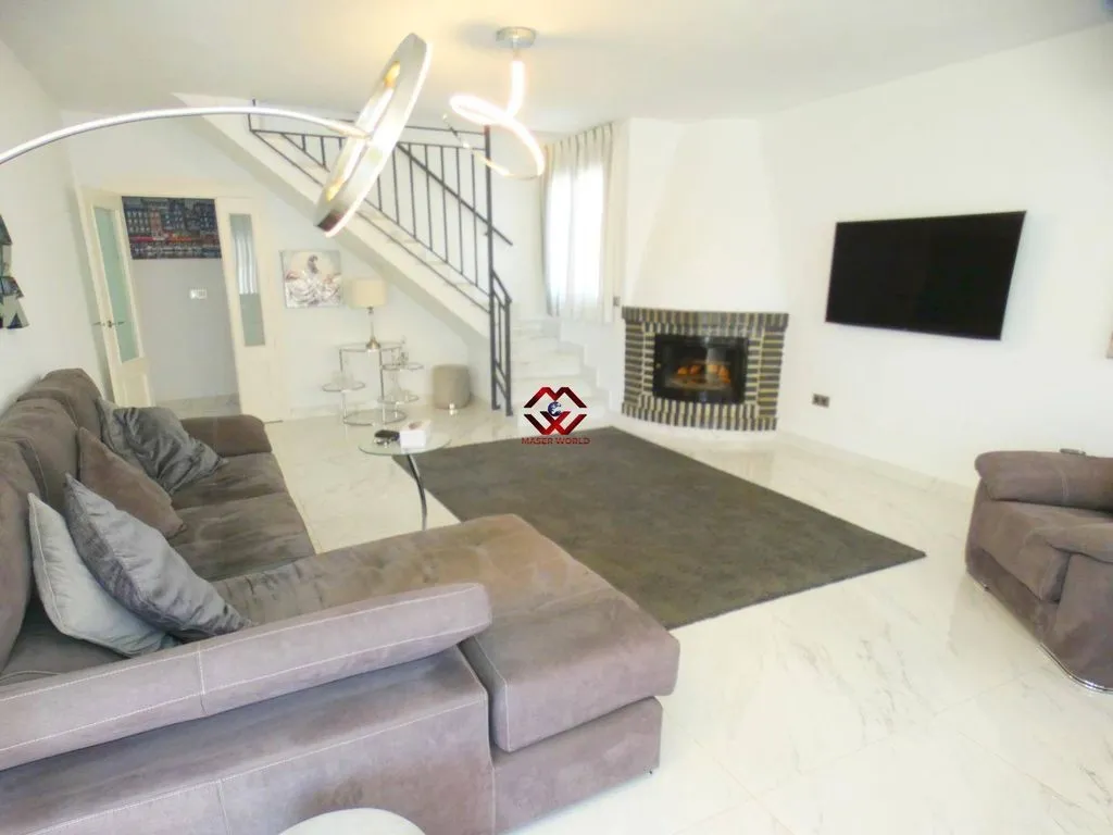 Soggiorno - Modern Chalet with Sea View in Bolnuevo