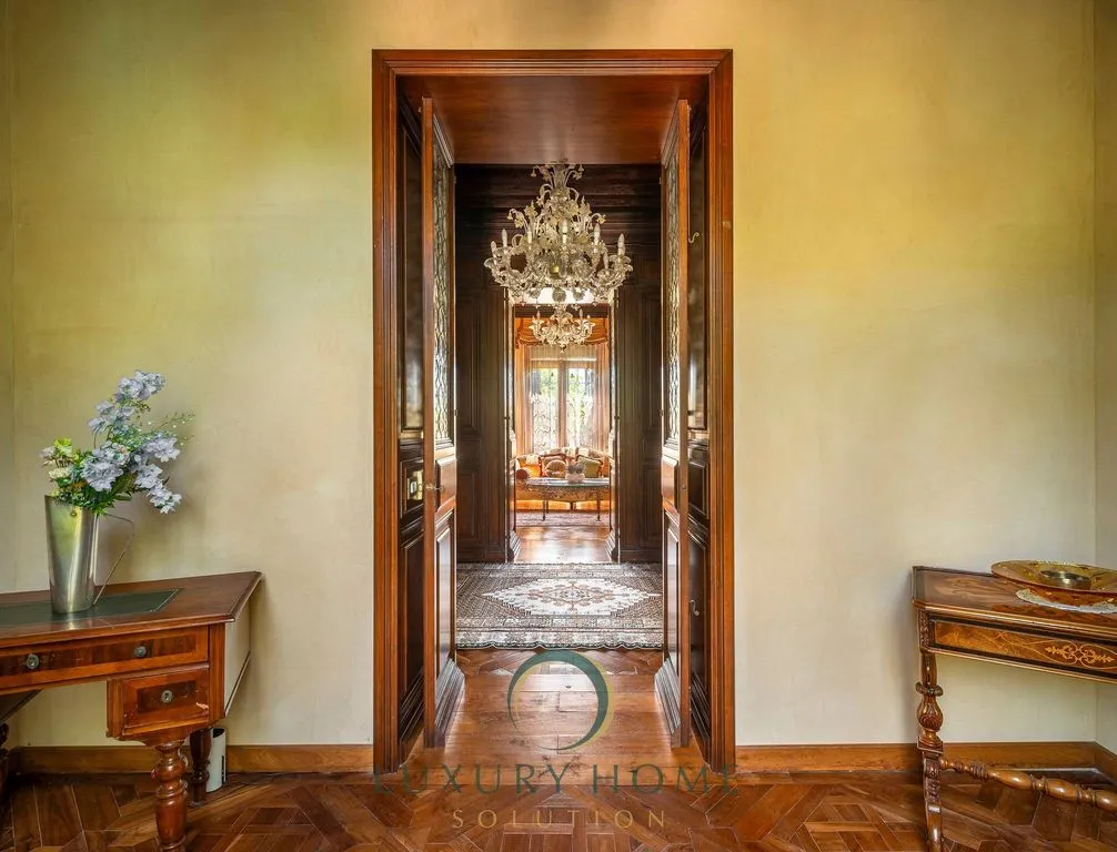 Entrée - Historic Villa with Garden in Stra, Veneto