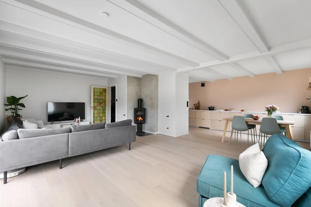 Séjour - Duplex with South-West Terrace in Oslo