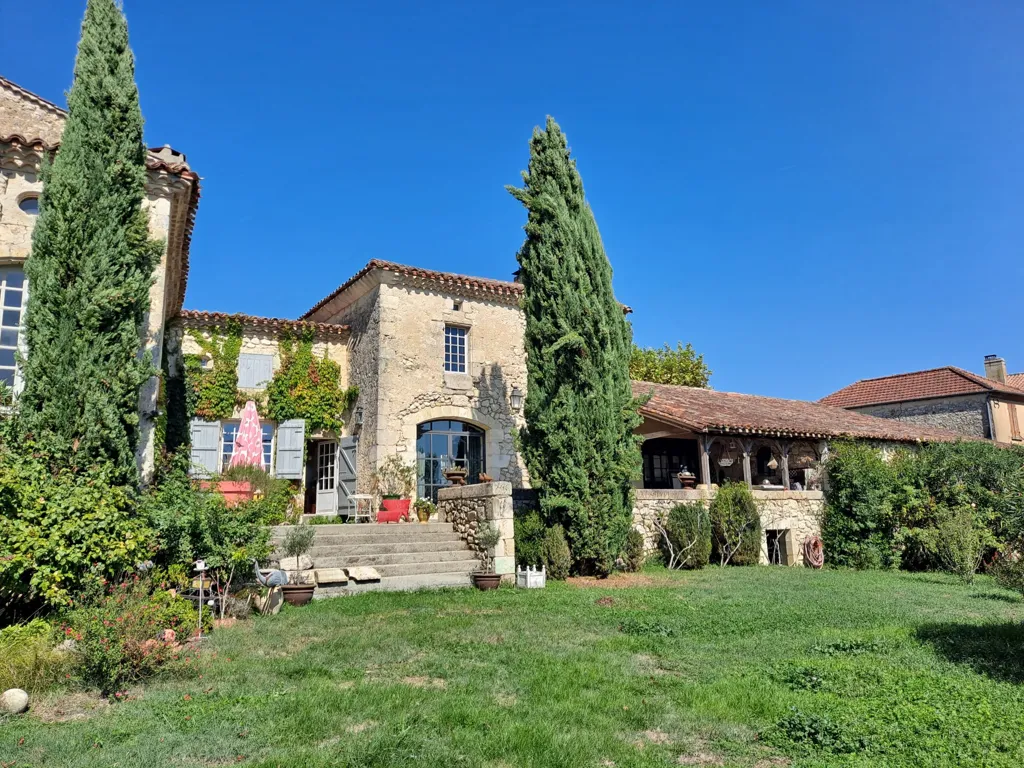 Extérieur - Propriété en Pierre avec Maison d'Amis à Condom