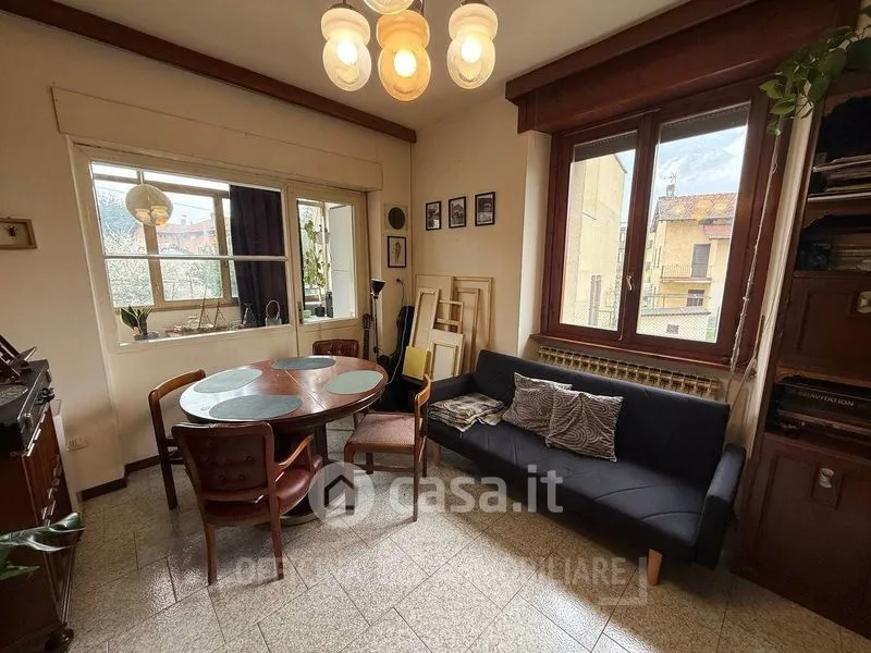 Salón - Apartment with Terrace near Lake Delebio