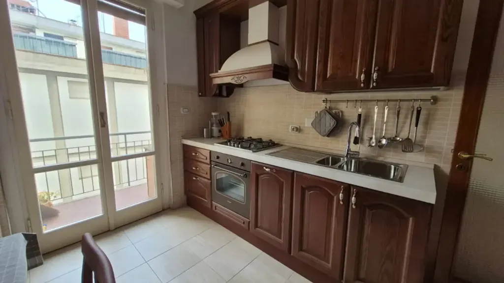 Köök - Rusticated Apartment with Panoramic View in Florence