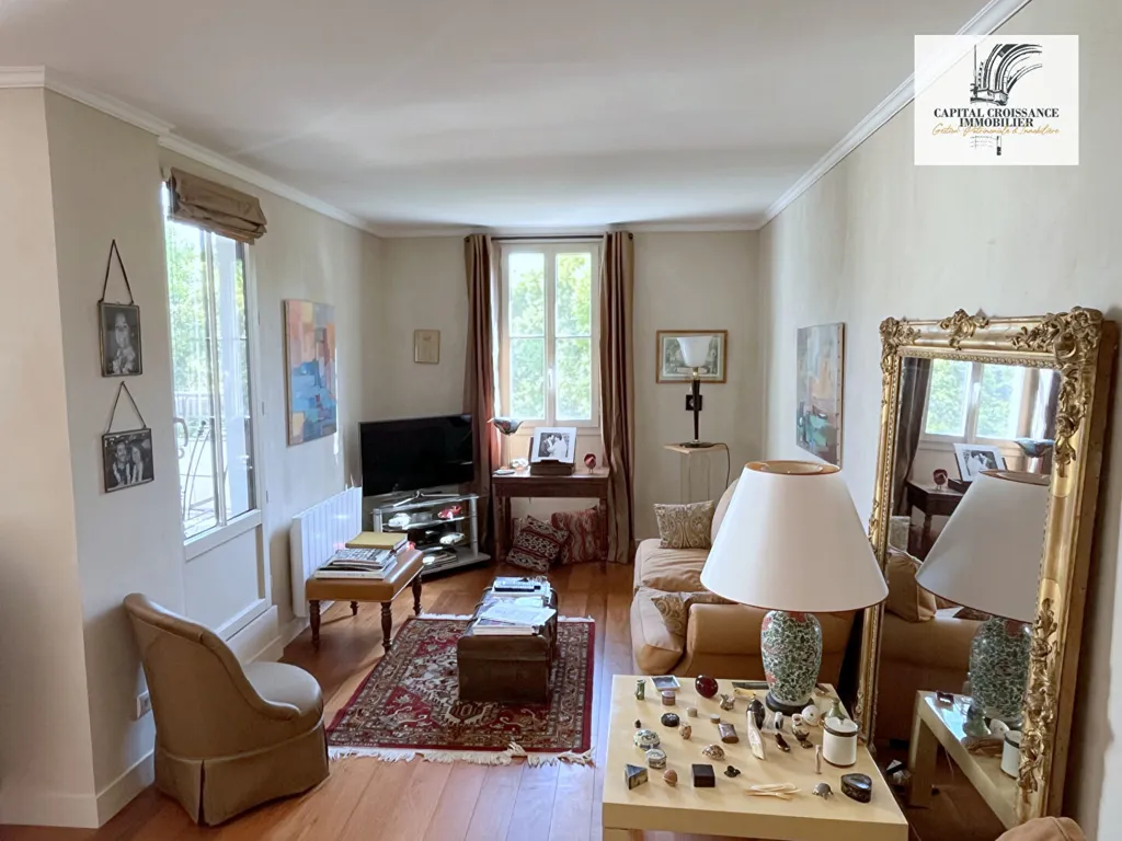 Séjour - Appartement avec terrasse sur Jardin Public à Bordeaux