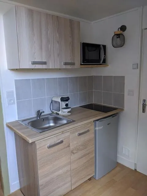 Köök - Studio with Kitchen in Dieppe