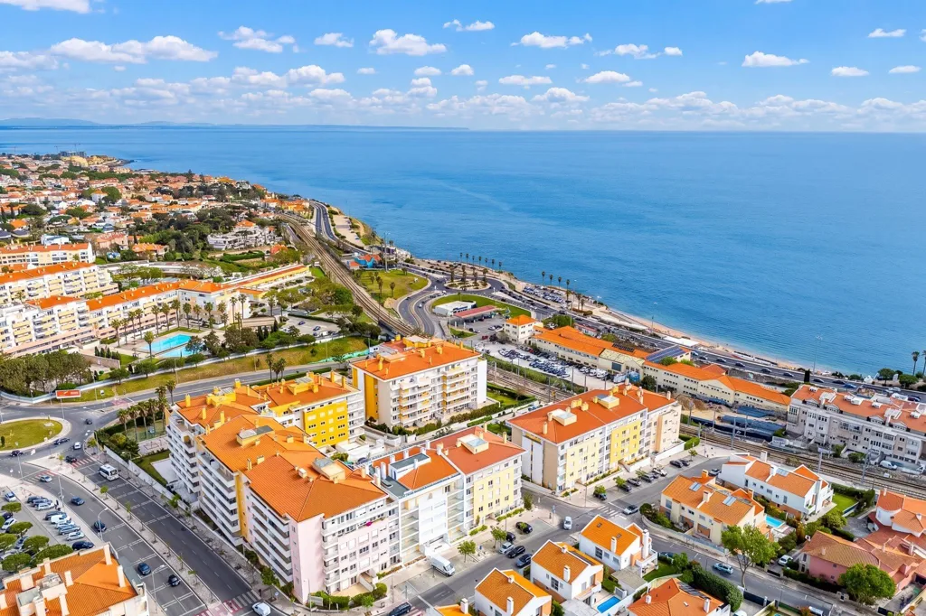 Vue aérienne - Luxury Apartment with Balconies in Cascais