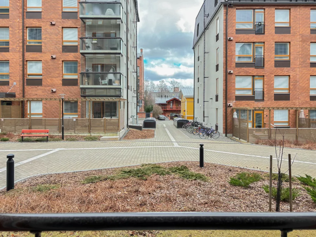 Aed - Modern Studio with Glazed Balcony in Tampere Centre