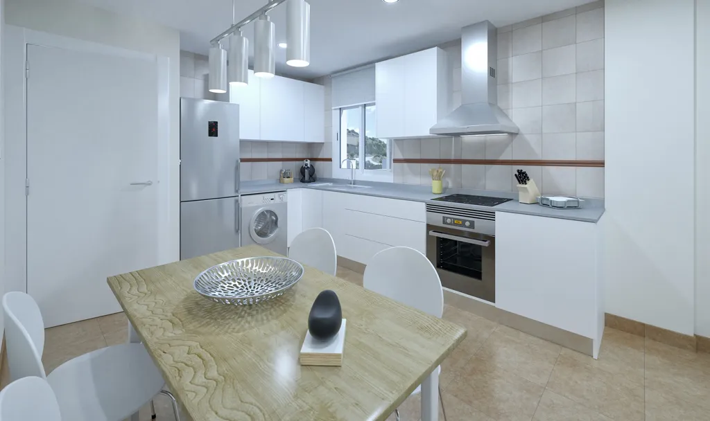 Cuisine - Residential Complex with Pool in Terque, Almería