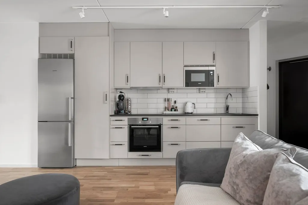 Cuisine - Modern Flat with Balcony in Järfälla