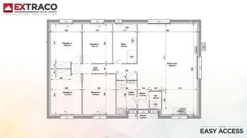 Plaan - Plot for Construction with Garden in Le Val-David