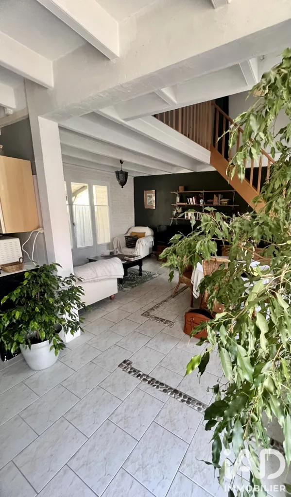 Living Room - Character House with Garden in Saint-Christophe