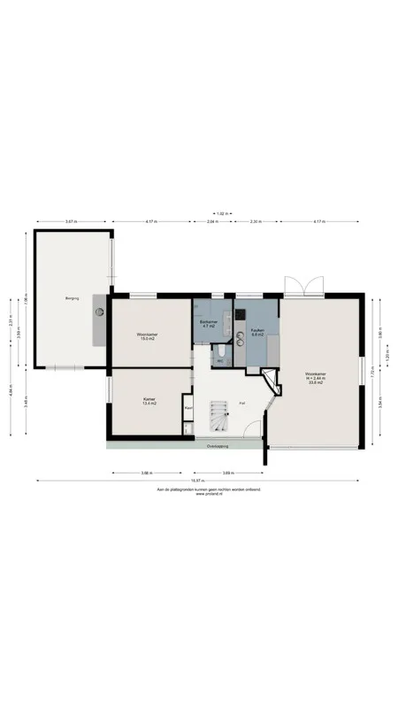 Plaan - Detached Bungalow with Garden in Monnickendam