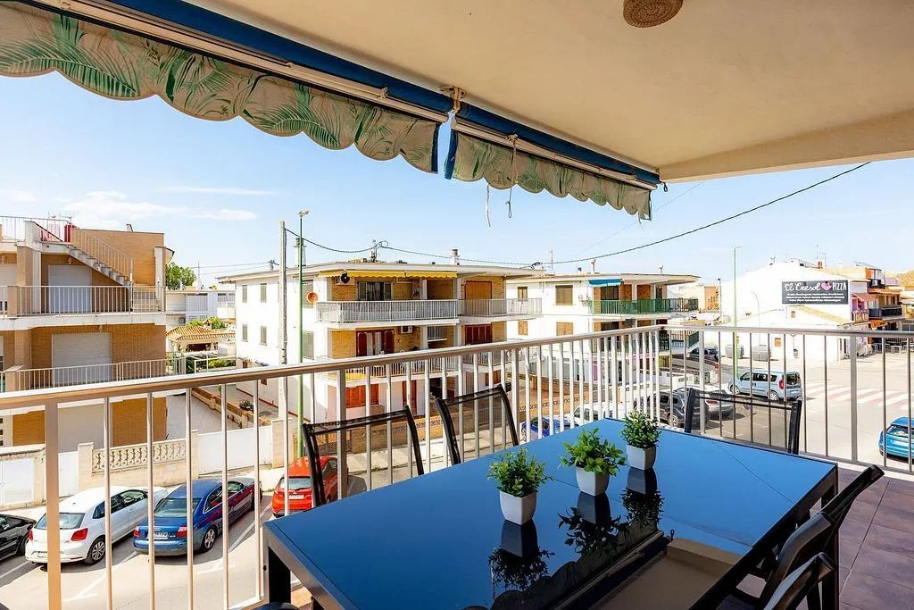 Balcony - Ample Terrace Apartment in Oliva Playa