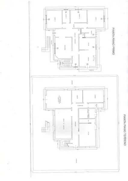 Plan - Independent Villa with Garden in Cecina