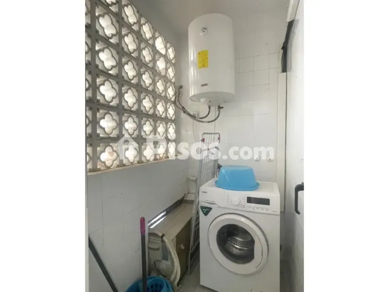 Pesuköök - Ground Floor Apartment with Pool View in Vera