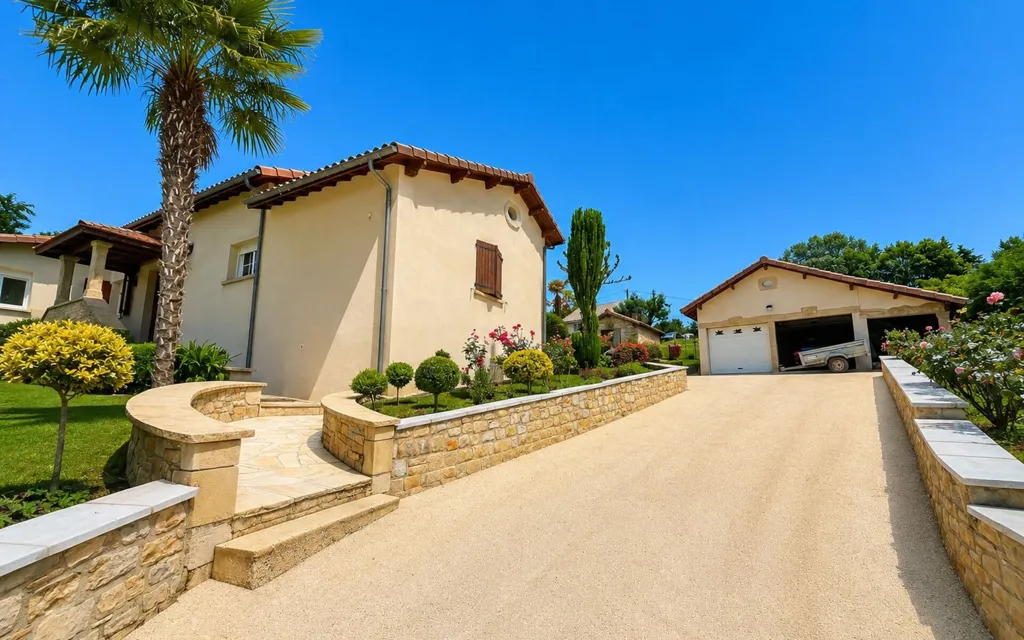 Extérieur - Maison de Prestige en Pierre avec Tour à Aubin