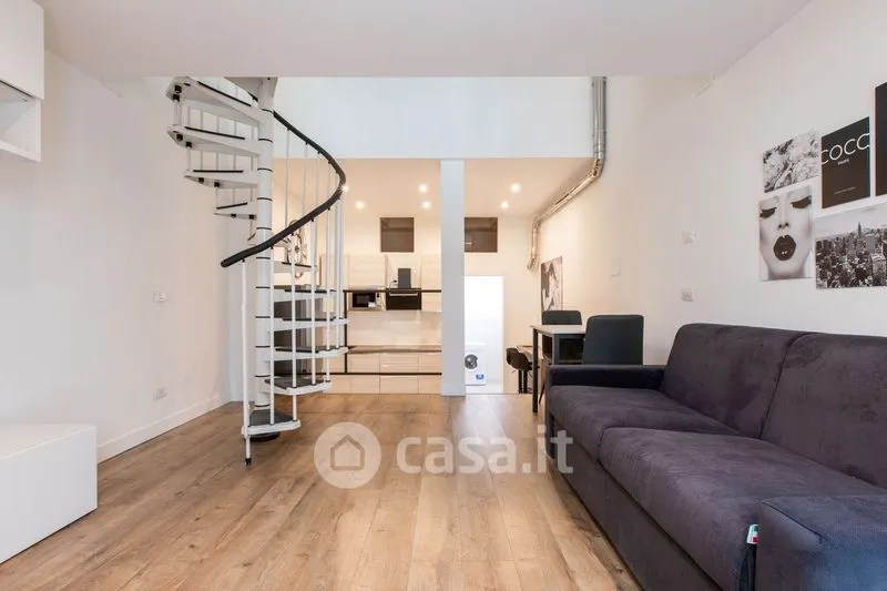 Soggiorno - Rental Flat with Terrace in Milan